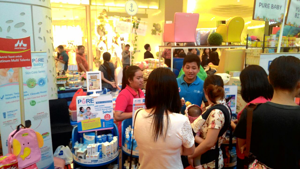 Event Purebaby di acara Mom & Kids 2015 — foto 7